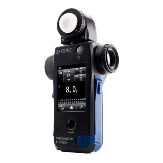 SEKONIC SPEEDMASTER L-858D 露出計 Fotômetro Sekonic L-858D Speedmaster Light Meter | Lumitecfoto