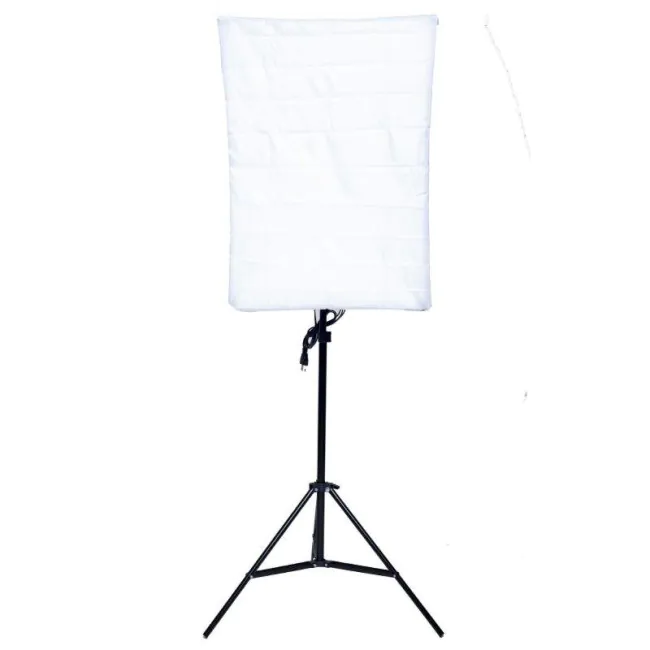Kit Luz Contínua Softbox 50x70 E27 + Tripe 2m Youtuber | Lumitecfoto