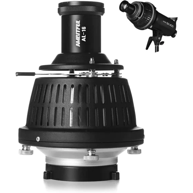 Kit Spot Óptico AmbitFul AL-16 | Lumitecfoto