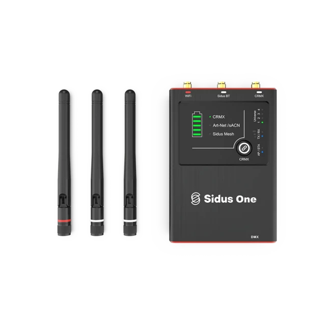 Controle Aputure Sidus One DMX Wireless CRMX