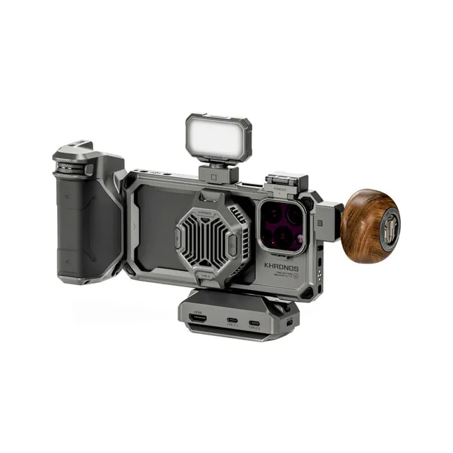 iPhone16Pro カメラ ケース　TILTA Khronos TILTA、iPhone 16シリーズ用カメラケージ型ケース「Khronos Ecosystem