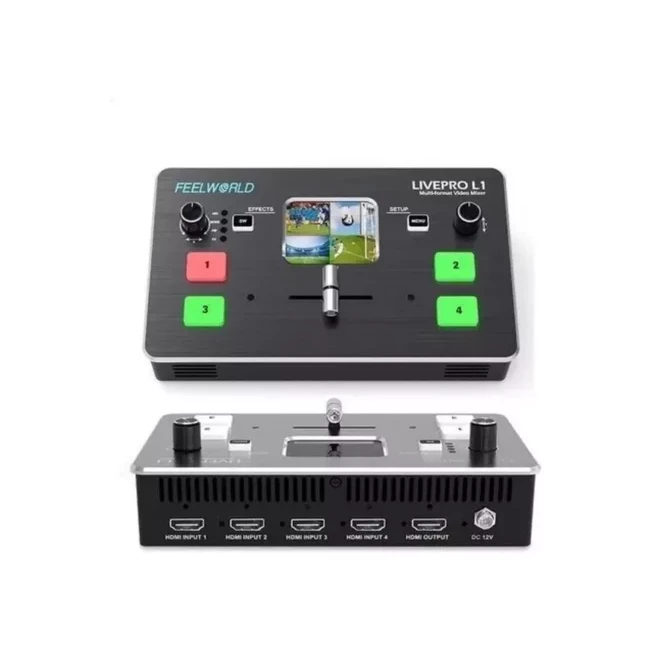 Switcher Feelworld Livepro L1 Mesa De Corte Mixer Switcher Feelworld Livepro L1 Mesa De Corte Mixer