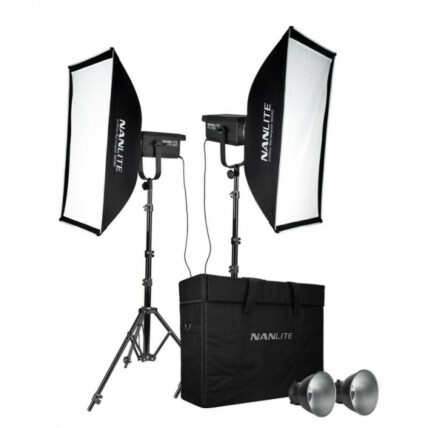 Nanlite FS-300 Dois Kits com Tripé 1