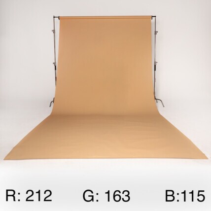 Fundo Fotográfico Papel 66 Creme Médio 2,70x10m