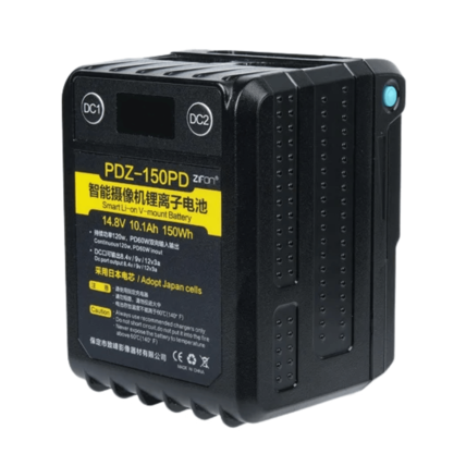 Bateria Nano ZF-PDZ-150PD Encaixe V-Mount 1