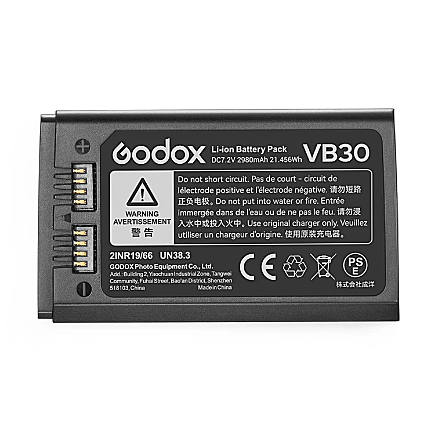 Bateria Godox VB30 para flash V1Pro 1
