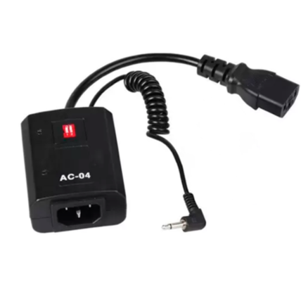 Rádio Flash AC-04B Receptor Universal 4 Canais para Flash de Estúdio 1