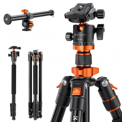 K&F Concept Tripé com monope e cabeça BH-28L 1