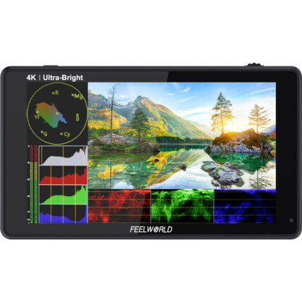 Monitor touchscreen FeelWorld LUT6 4K HDMI de 6"