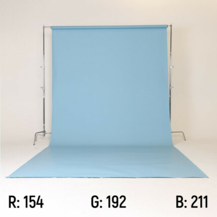 Fundo Fotográfico Papel 60 Azul Oceano 2,70x10m