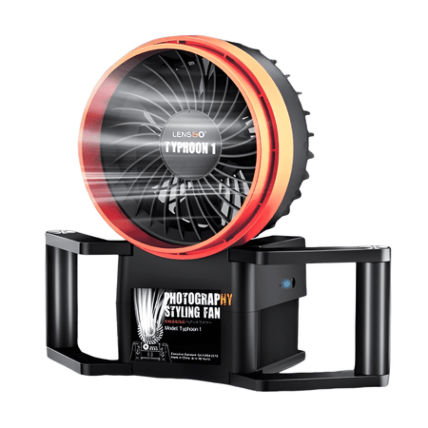 Ventilador para Estúdio Fotográfico LensGo Typhoon 1 Styling Fan Portátil