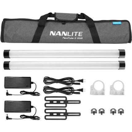 Nanlite PavoTube II 15XR Kit 2 RGB LED Pixel Tube Light 1
