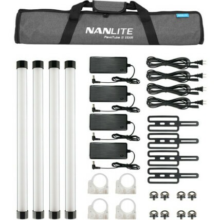 Nanlite PavoTube II 15XR Kit 4 RGB LED Pixel Tube Light 1
