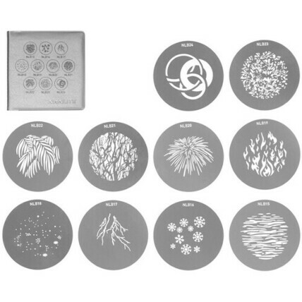 Nanlite Gobo para Spotlight BM BowenS Set 2 1