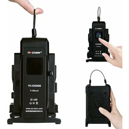 Carregador De Bateria YINCHEM CH240S 200W V Mount,16,8 V