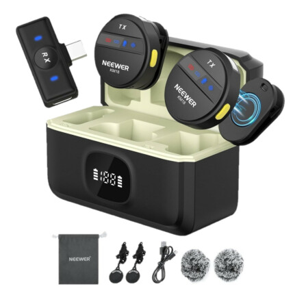 Microfone NEEWER KM18 sem fio USB-C 1