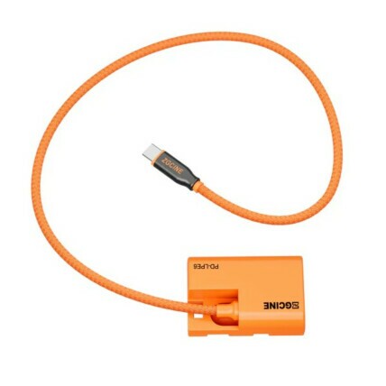 Adaptador ZGCINE USB-C para LPE6 cabo de bateria fictício Canon 1