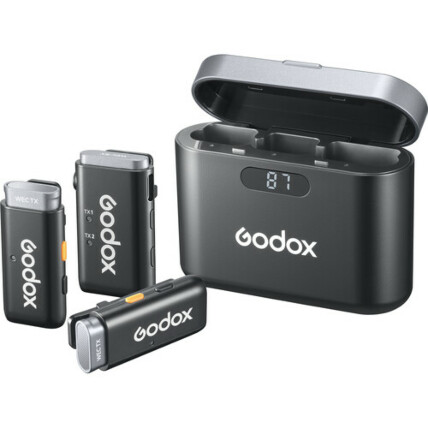 Godox microfone WEC Kit2 para câmeras celular 1