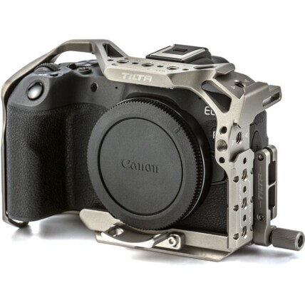 Tilta Suporte de câmera completo para Canon R8 cinza titânio 1