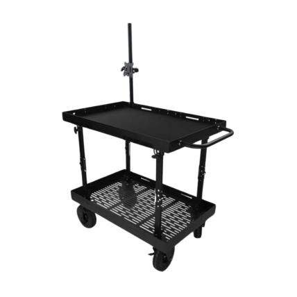 Carrinho de produção compacto para 100 kilos com suporte de monitor 1