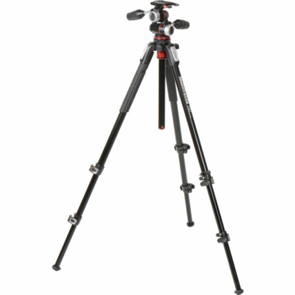 Manfrotto Tripé de alumínio MK190XPRO3-3W com cabeça de 3 vias 1
