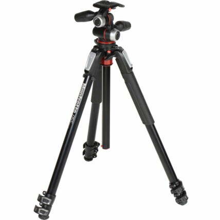 Manfrotto Tripé de alumínio MK055XPRO3-3W com cabeça 3 vias 1