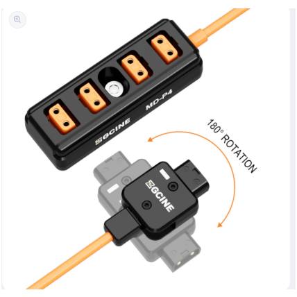 ZGCINE MD-P4 D-Tap para 4 D-Tap cabo adaptador 1