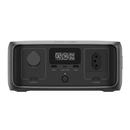 Gerador EcoFlow River 3 - Estação De Energia Portátil 600W / 245Wh 1