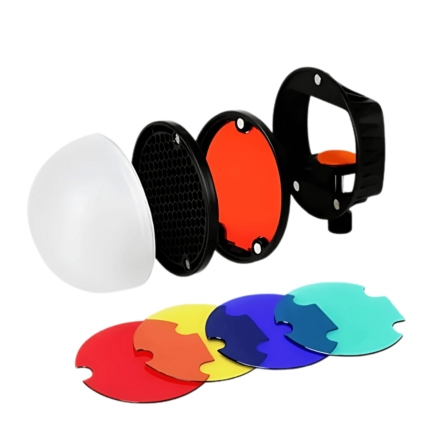 Kit de acessórios para flash Speedlite Triopo TR-08 1