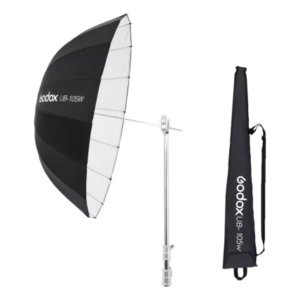 Sombrinha Godox Estúdio Parabólica Branca 105cm - UB105W