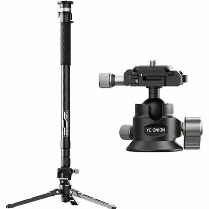 Monopé YC Onion Tako Nano em fibra de carbono com cabeça Ball Head BC26