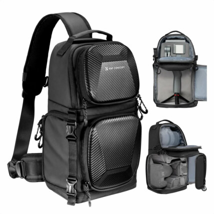 K&F Concept Mochila de ombro Sling Bag 10L Urban Wand para câmera