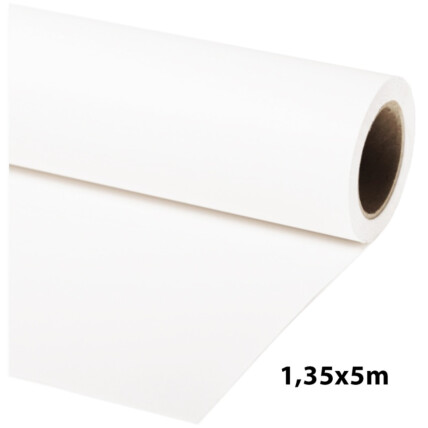 Fundo Fotográfico Papel 93 Branco 1,35x5m