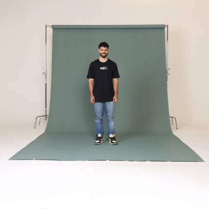 Fundo Fotográfico Papel 176 Gentian Green Verde 2,70x10m