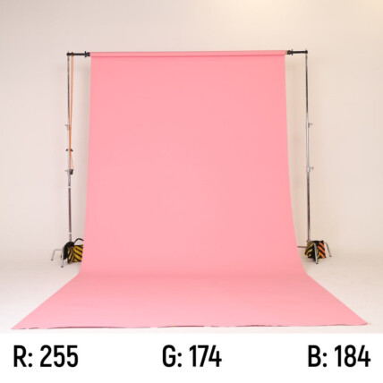 Fundo Fotográfico Papel 17 Rosa Pastel 2,70x10m