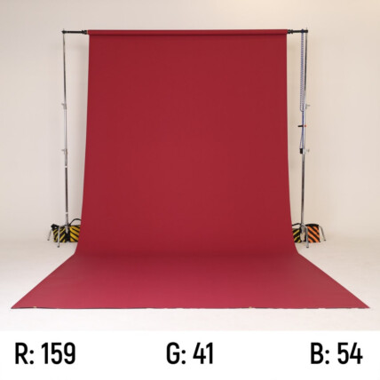 Fundo Fotográfico Papel 27 Flame Bordo 2,70x10m