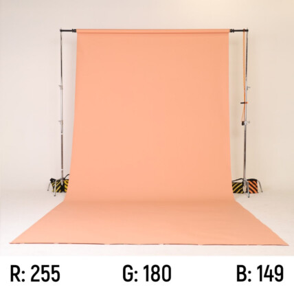 Fundo Fotográfico Papel 187 Rosa Alaranjado 2,70x10m