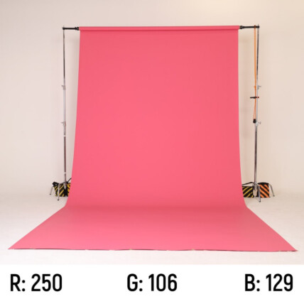 Fundo Fotográfico Papel 49 Rosa Forte 2,70x10m