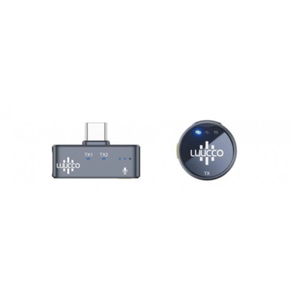 MICROFONE LUUCCO AIRWAVE K1 USB-C SEM FIO