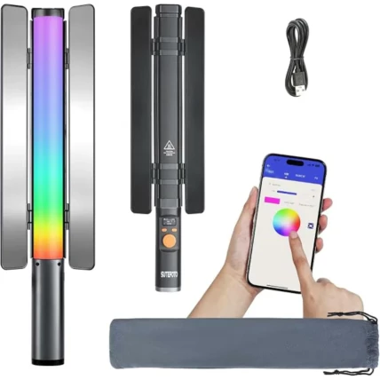 Bastão de LED SUTEFOTO RGB TW-20