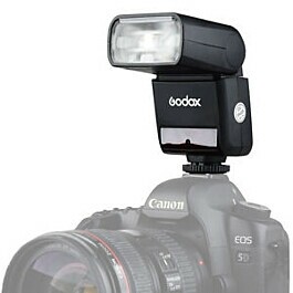 Flash Godox TT350 para câmeras